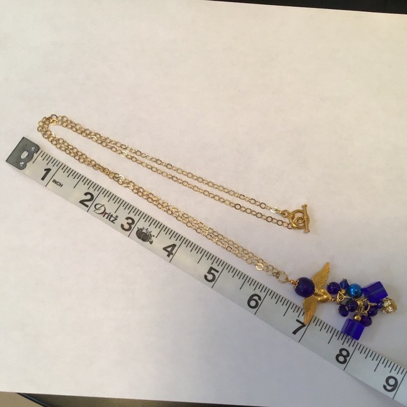 Beautiful Blue beaded Set - Picture 5 of 7